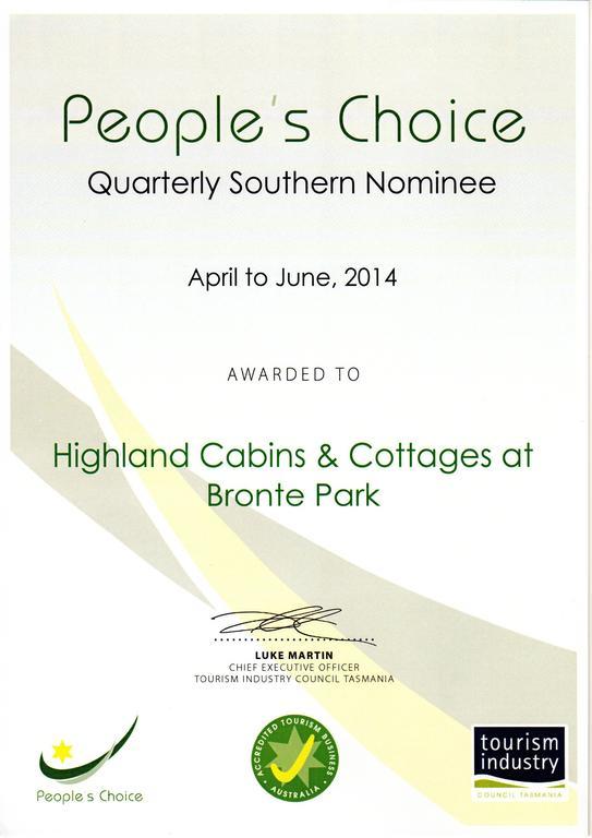 Highland Cabins And Cottages At Bronte Park المظهر الخارجي الصورة
